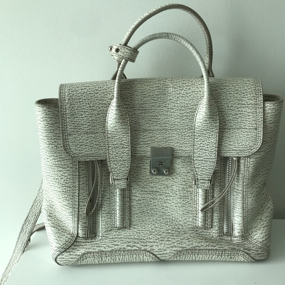 3.1 Phillip Lim Medium Textured Handle Bag